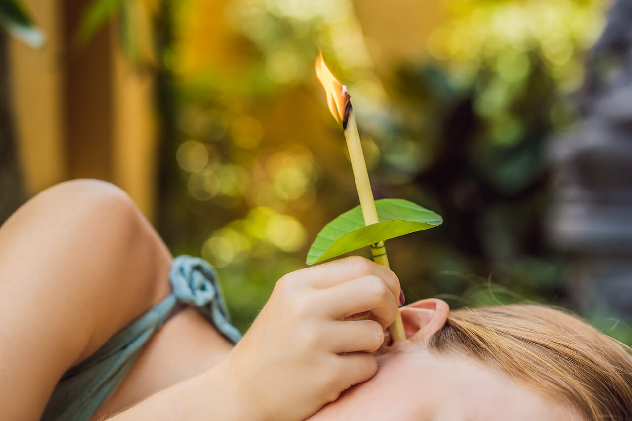 Ear Candling treatment